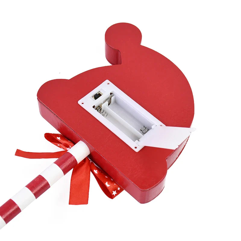 Lampka LED Santa Stop Here - dekoracja stołowa